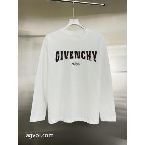 ブランド 激安送料込み 希少品上質な素材GIVENCHY長袖Tシャツ
