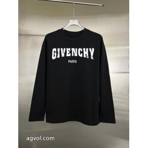 ブランド 激安送料込み 希少品上質な素材GIVENCHY長袖Tシャツ