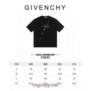 ブランド 偽物VIPセールで破格 ラグジュアリーな雰囲気 カジュアル反転魅力半袖TシャツGIVENCHY