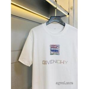 GIVENCHYTシャツスーパー コピー ブランド首胸ロゴ 超数量限定 HOT品質保証.