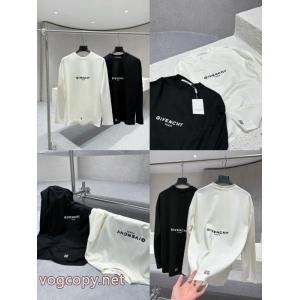 GIVENCHYジバンシー2026秋冬新作ラウンドネック長袖Tシャツ