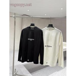GIVENCHYジバンシー2026秋冬新作ラウンドネック長袖Tシャツ