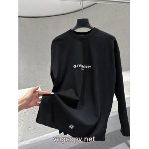 GIVENCHYジバンシー2026秋冬新作ラウンドネック長袖Tシャツ