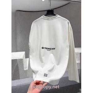 GIVENCHYジバンシー2026秋冬新作ラウンドネック長袖Tシャツ