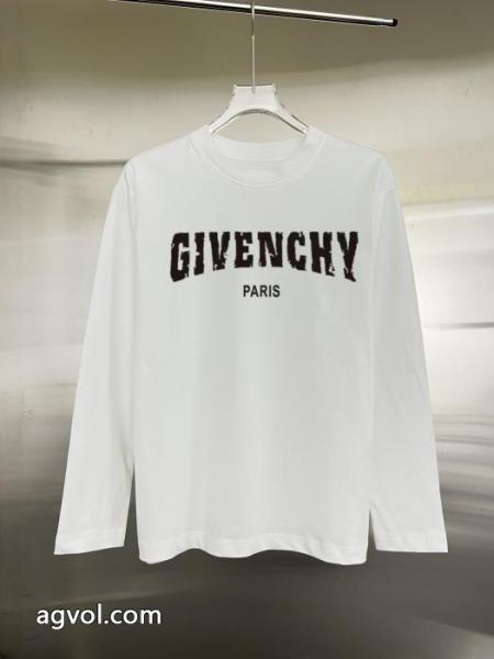 ブランド 激安送料込み 希少品上質な素材GIVENCHY長袖Tシャツ 1