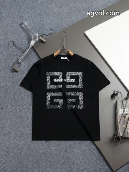 GIVENCHYセイコー透かしプリント半袖Tシャツ男女同型 5