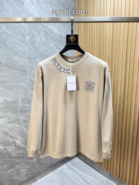 GIVENCHY着回し力抜群大人気 2025最新入荷 清潔感の高い新品スーパー コピー ブランド 専門店長袖Tシャツ 5