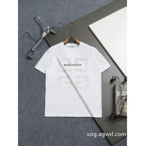 GIVENCHYセイコー透かしプリント半袖Tシャツ男女同型
