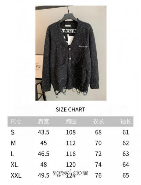 爆発的な人気 新作超高人気 数量限定セールセーターコートブランド フェイクGIVENCHY 5