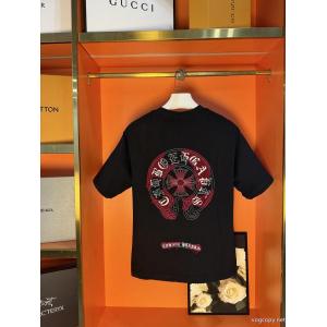 スーパー コピー 品特別入荷可愛い クラシカルなデザイン 人気新品CHROME HEARTS半袖Tシャツ