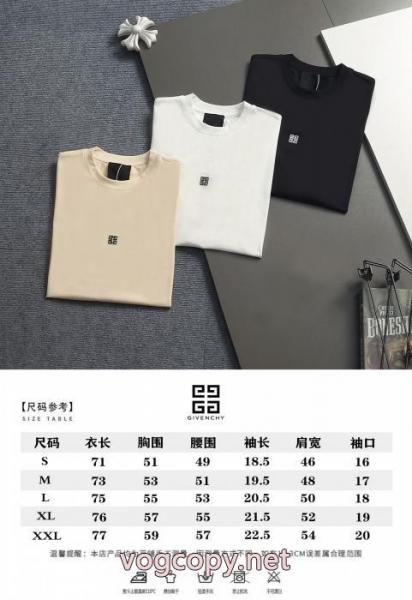 GIVENCHY偽 ブランド 販売高い人気 最高のエレガント 売切必至超安値半袖Tシャツ 1