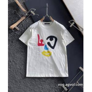 ブランド フェイク半袖TシャツLOUIS VUITTON流行り デザイン性の高い 2026季超人気