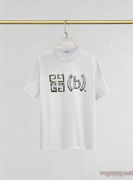 GIVENCHYブランド コピー 販売半袖Tシャツ注目のアイテム 海外大人気アイテム 個性的な素材感も魅力 0