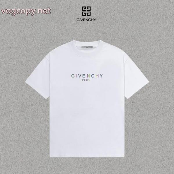 GIVENCHY半袖Tシャツ清涼感 人気モデル雑誌掲載 幅広く使えるブランド コピー ショップ 1