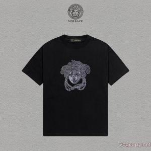 HOT セール 激安 完売必至!!  先取りヴェルサーチブランド コピー 安心半袖Tシャツ
