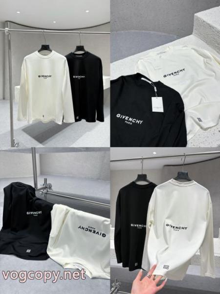 GIVENCHYジバンシー2026秋冬新作ラウンドネック長袖Tシャツ 1