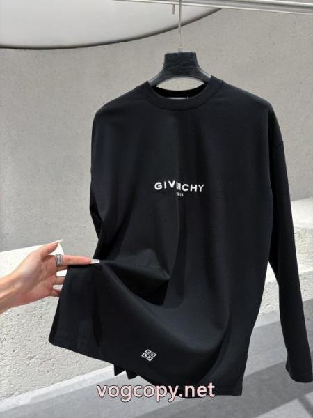 GIVENCHYジバンシー2026秋冬新作ラウンドネック長袖Tシャツ 4