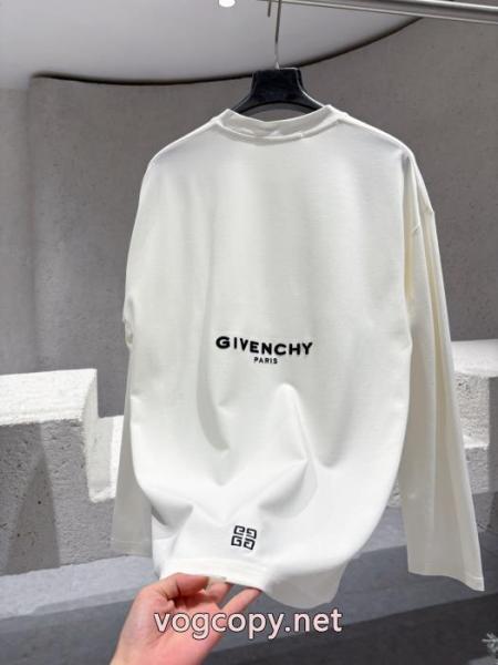 GIVENCHYジバンシー2026秋冬新作ラウンドネック長袖Tシャツ 2